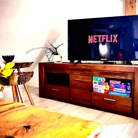 Brzoza I Swierk Z Widokiem Na Gory W Centrum Uzdrowiska Przy Parku I Termach *